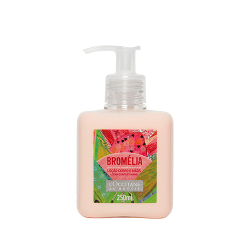 Loção Desodorante Corporal e Mãos Bromélia 250ml
