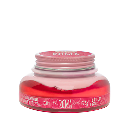 Geleia Hidratante Desodorante Corporal Romã 200ml