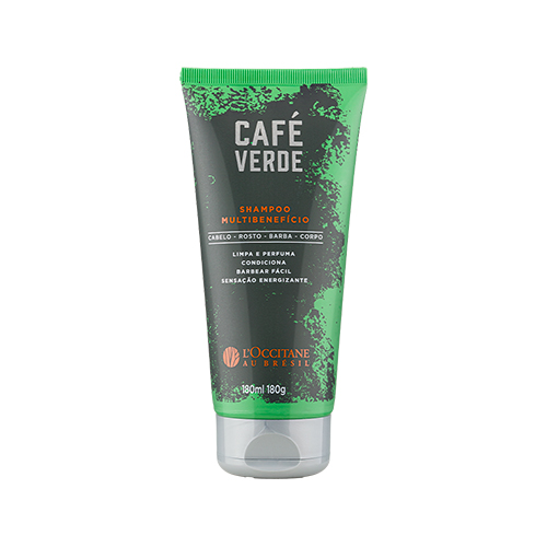 Shampoo Multibenefício Café Verde 180ml