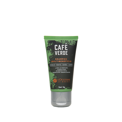 Shampoo Multibenefício Café Verde 50ml