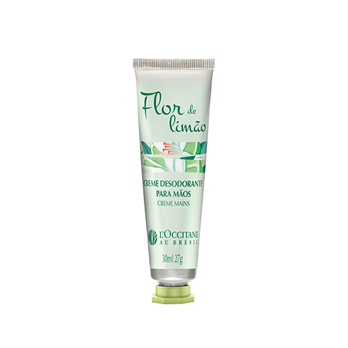 Creme Desodorante De Mãos Flor De Limão 30ml