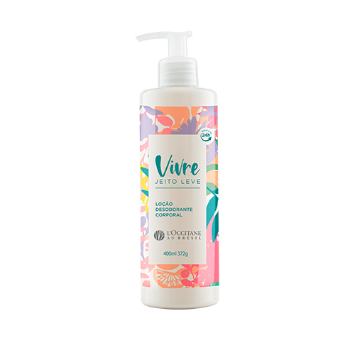 Loção Desodorante Corporal Jeito Leve Vivre 400ml