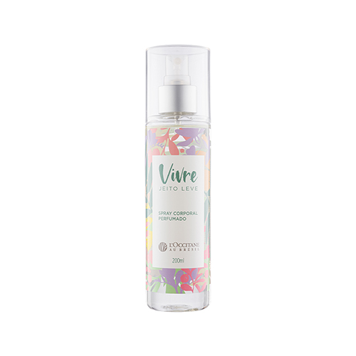 Spray Corporal Perfumado Jeito Leve Vivre 200ml