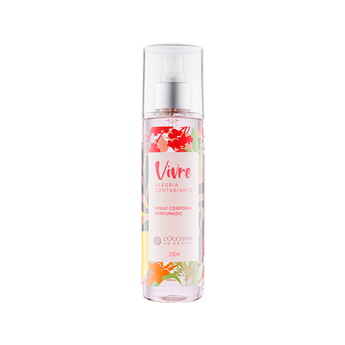 Spray Corporal Perfumado Alegria Contagiante Vivre 200ml