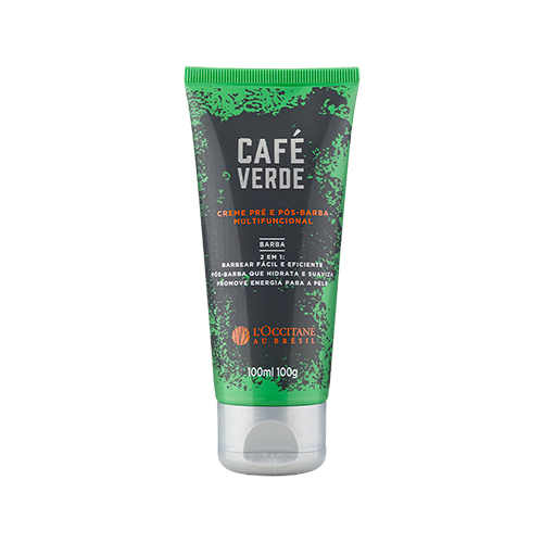 Creme Pré e Pós Barba Multifuncional Café Verde 100ml