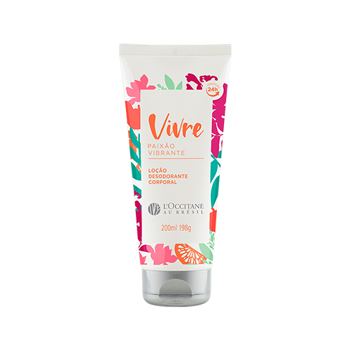 Loção Desodorante Corporal Vivre Paixão Vibrante 200ml
