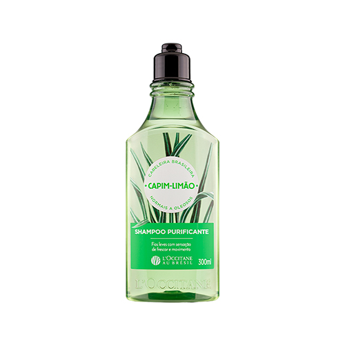Shampoo Purificante Cabeleira Brasileira Capim-Limão 300ml