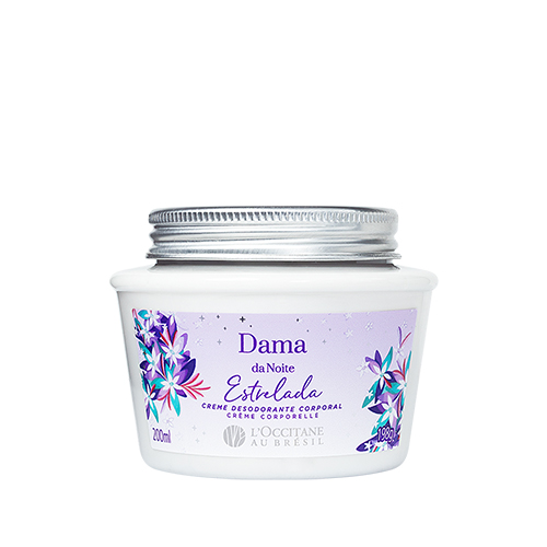 Creme Desodorante Corporal Dama Da Noite Estrelada 200ml