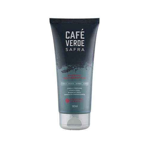 Shampoo Multibenefício Café Verde Safra 180ml
