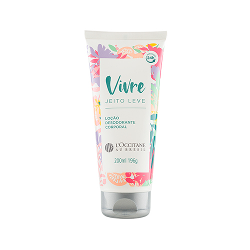 Loção Desodorante Corporal Vivre Jeito Leve 200ml