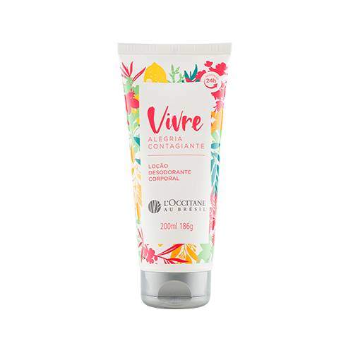 Loção Desodorante Corporal Vivre Alegria Contagiante 200ml