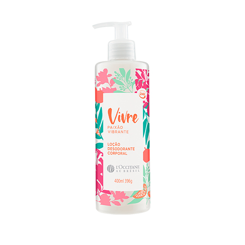 Loção Desodorante Corporal Paixão Vibrante 400ml