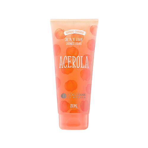 Calda de Banho Sabonete Líquido Acerola 200ml