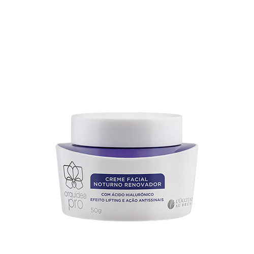 Creme Facial Noturno Renovador Orquídea Pro 50g