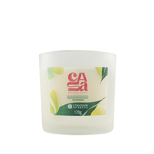Vela Perfumada Frescor Revigorante 170g