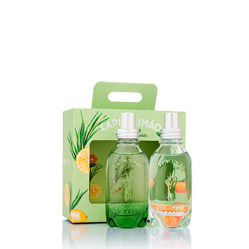 Kit Capim-Limão e Capim-Limão Mate Deo Colônias 30ml
