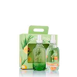 Kit Capim-Limão e Capim-Limão Mate Deo Colônias 30ml