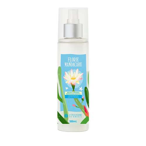 Bruma Corporal Perfumada Bifásica Flor de Mandacaru 200ml