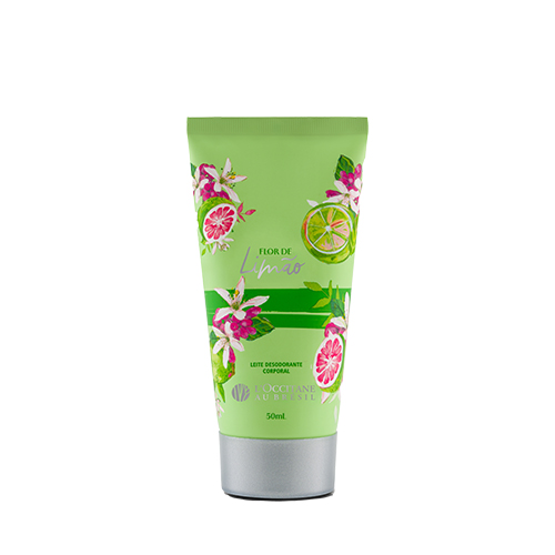 Leite Desodorante Corporal Flor de Limão 50ml