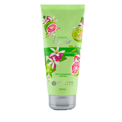 Leite Desodorante Corporal Flor de Limão 200ml