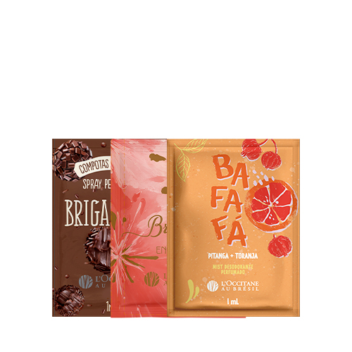 Kit Fragrâncias do Brésil